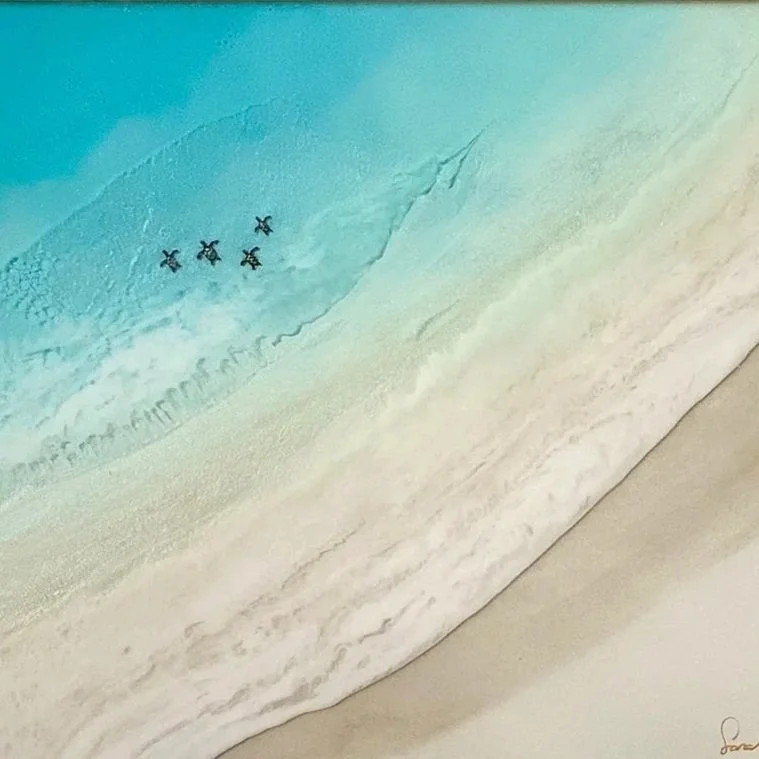 Paul Heeley 001/250 キャンバスアート フロリダ 月夜の海 Paul Heeley