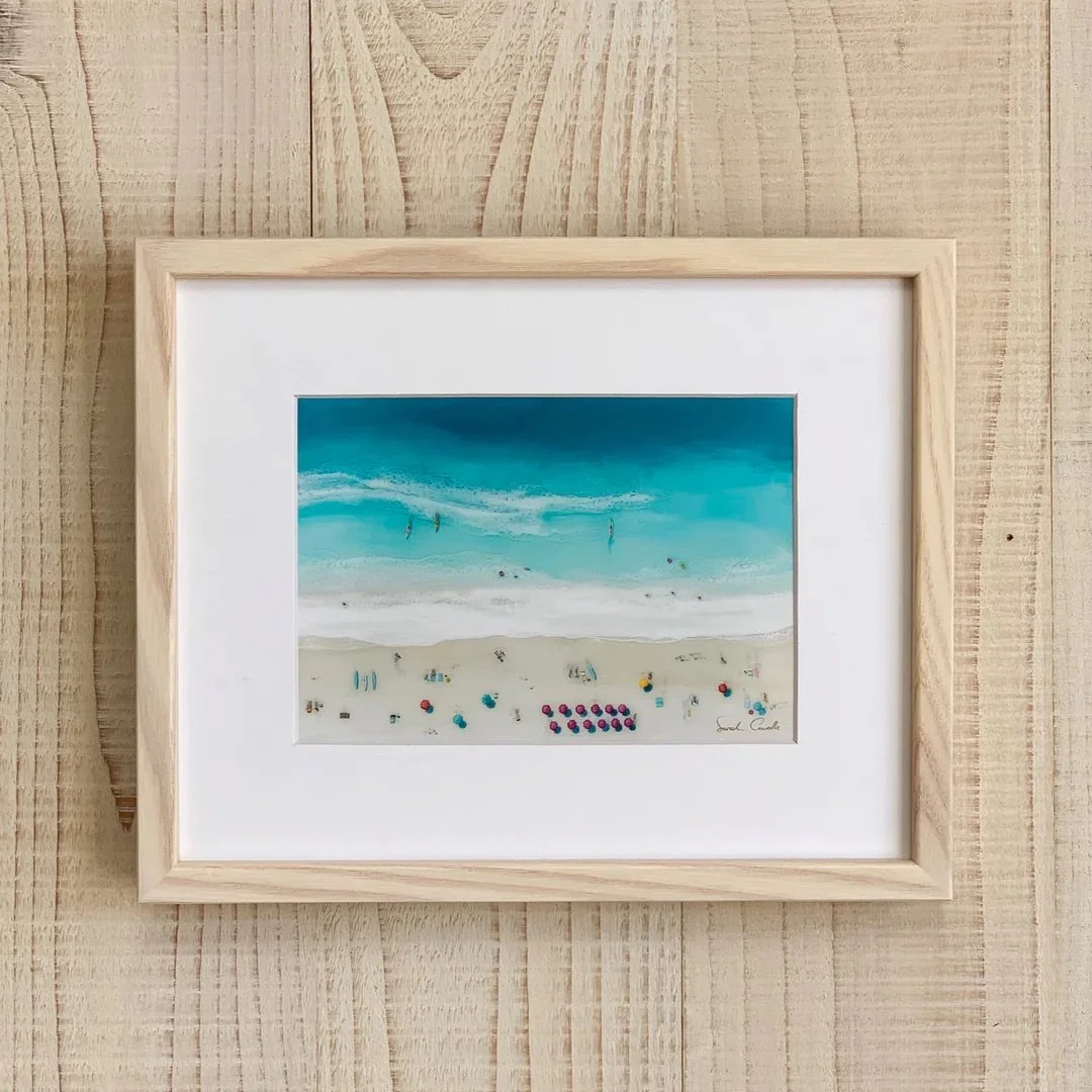 Sarah Caudle, Waikiki Beach, Polu Gallery Hawaii — Polu Gallery