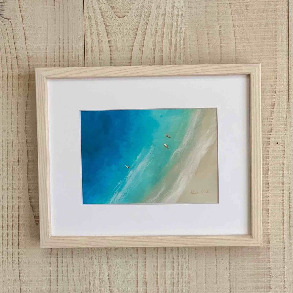 Sarah Caudle, Waves of Happiness, Polu Gallery Hawaii — Polu Gallery