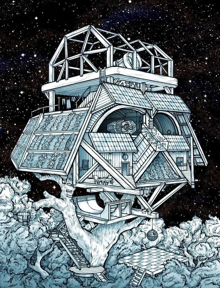 Darth Vader Treehouse