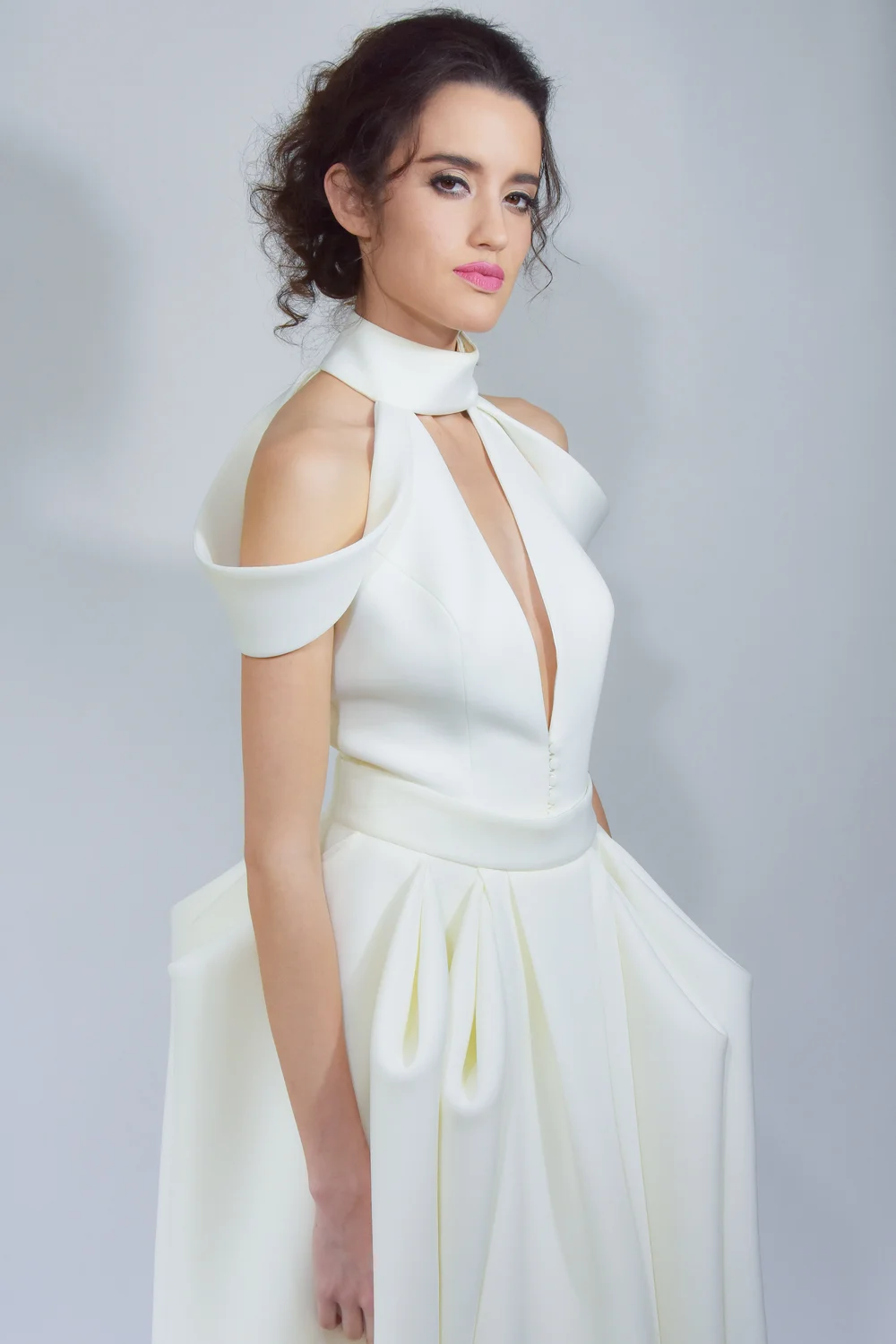 turtleneck off shoulder dress Mozision Turtleneck Backless Sexy Maxi Dress Women Gown Elegant Off-shoulder Sleeveless Ruched Bodycon Club Party Long Dress