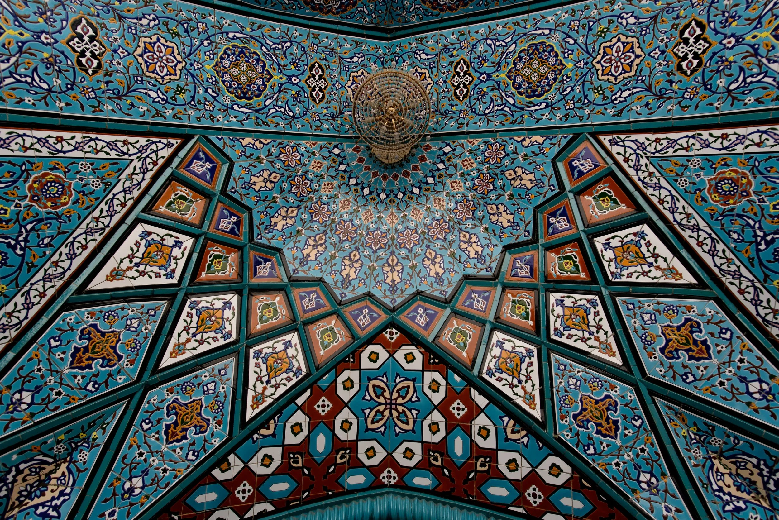 Persian fine tile work
