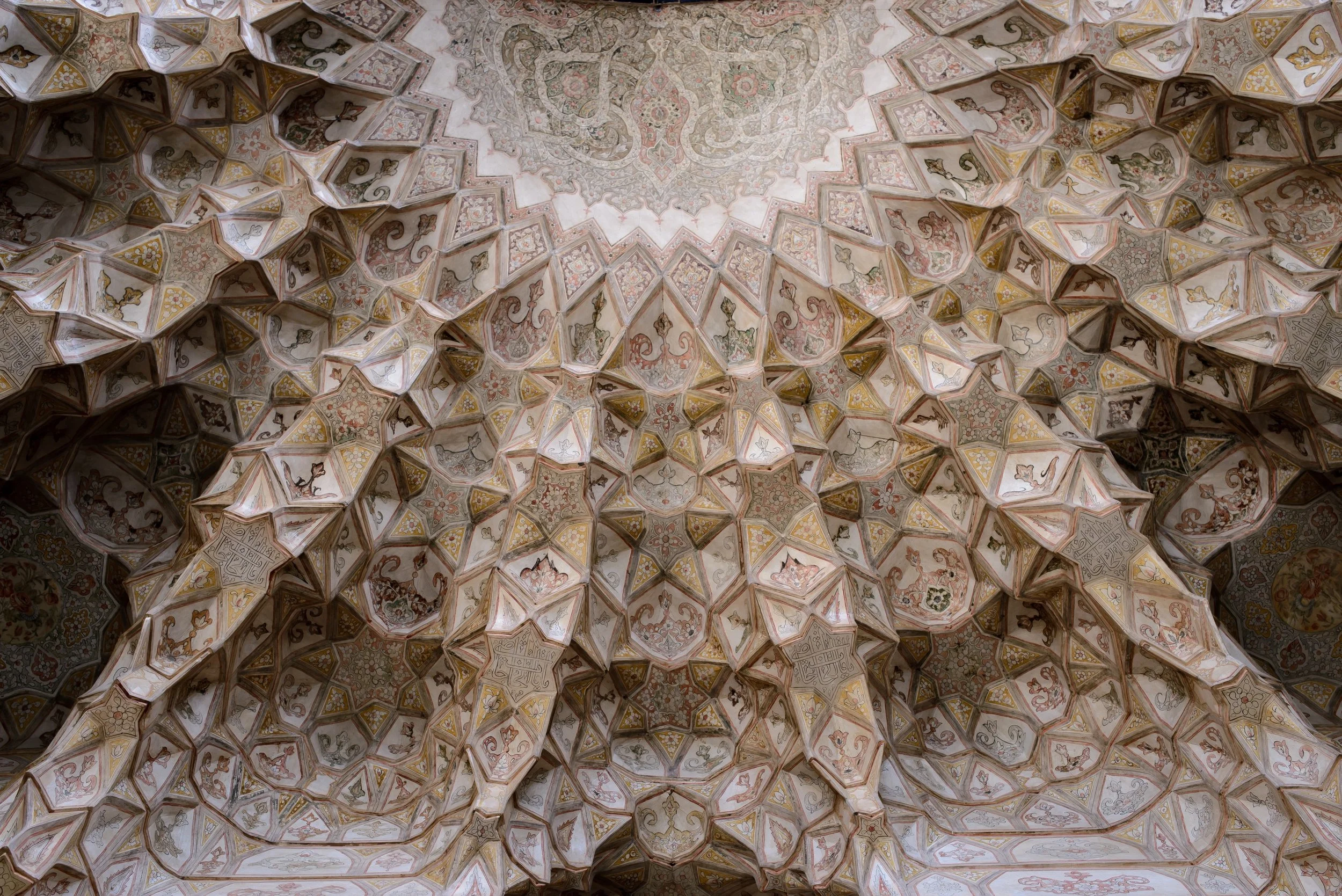 Entrance to the Agha Bozorg Mosque