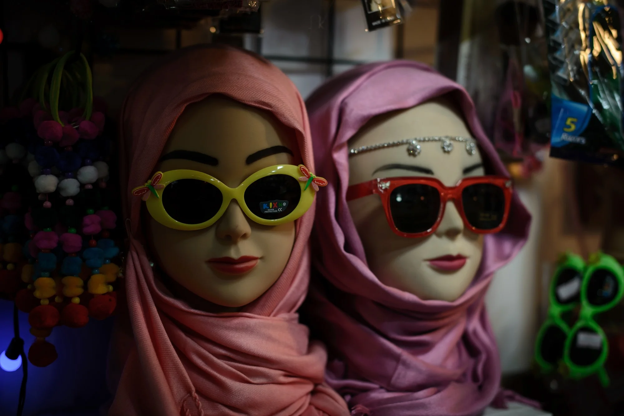 Iranian market scene