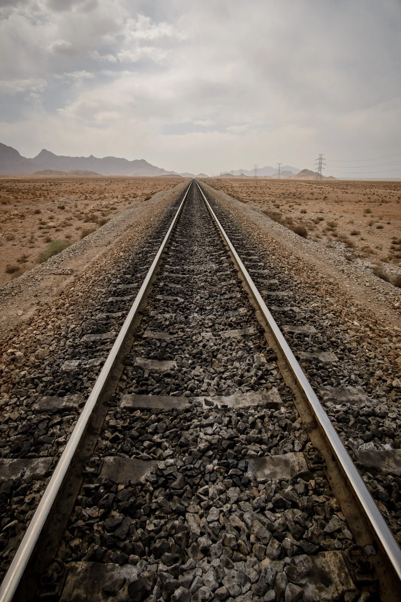 Somewhere between Esfahan and Yazd