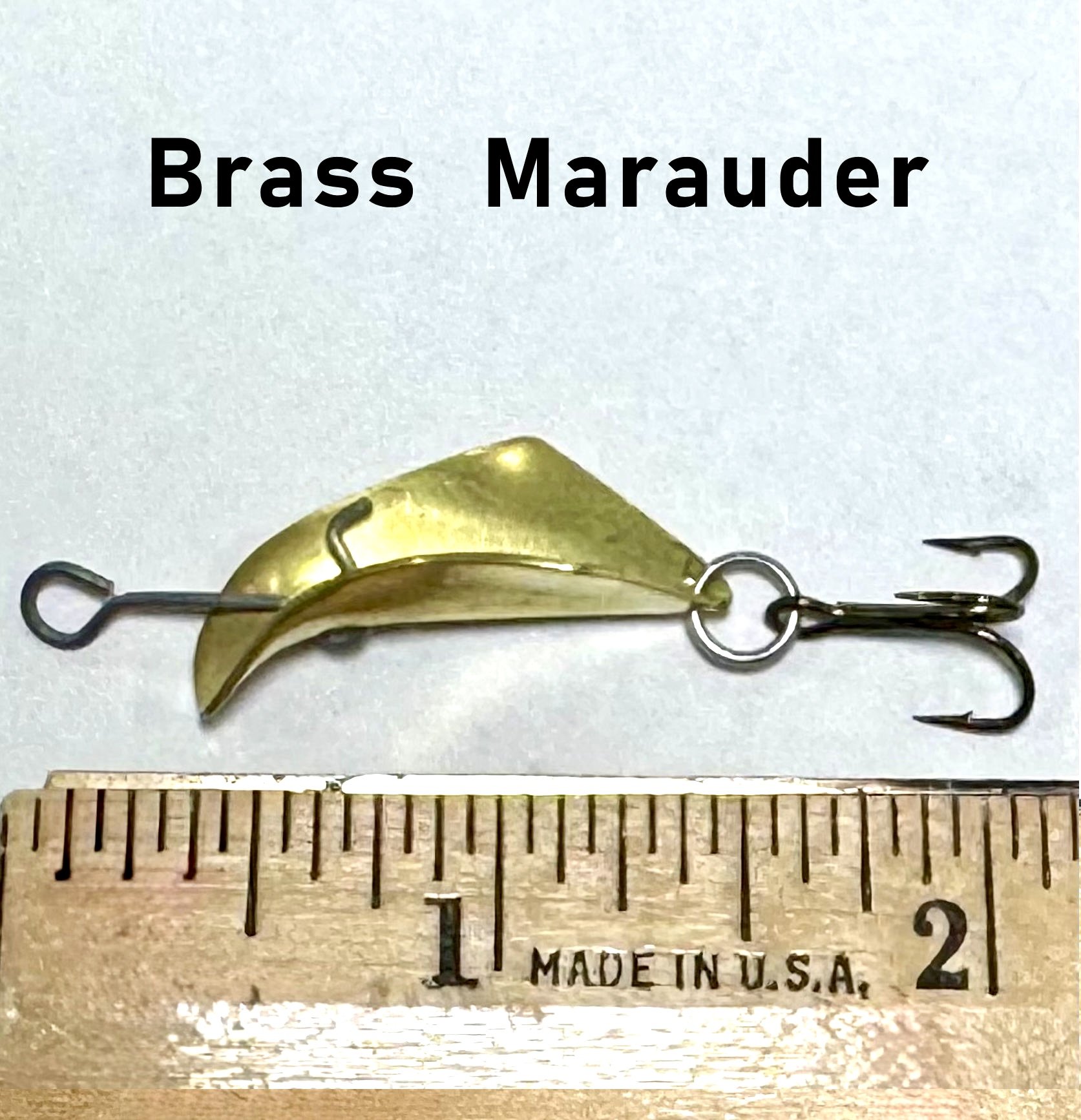 Brass Marauder Metlfly Fishing Lure