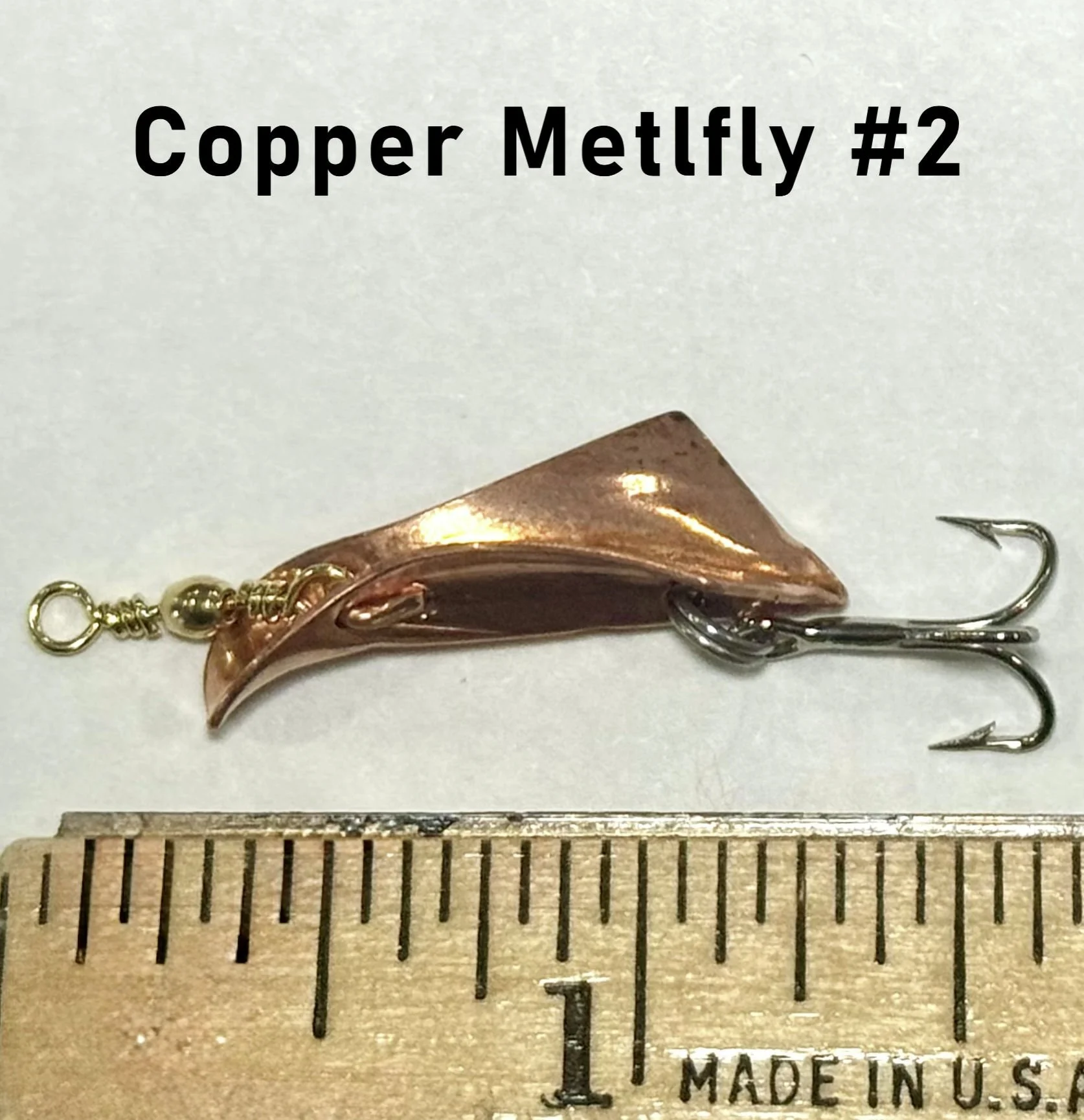 Copper Metlfly #2 Fishing Lure