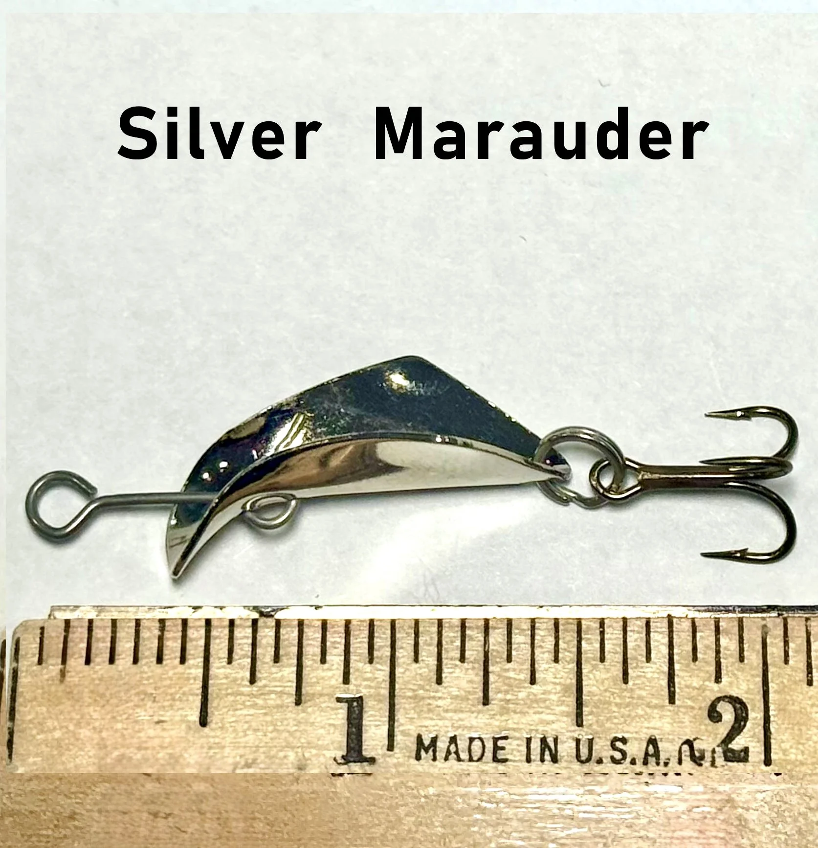 Silver Marauder Fishing Lure