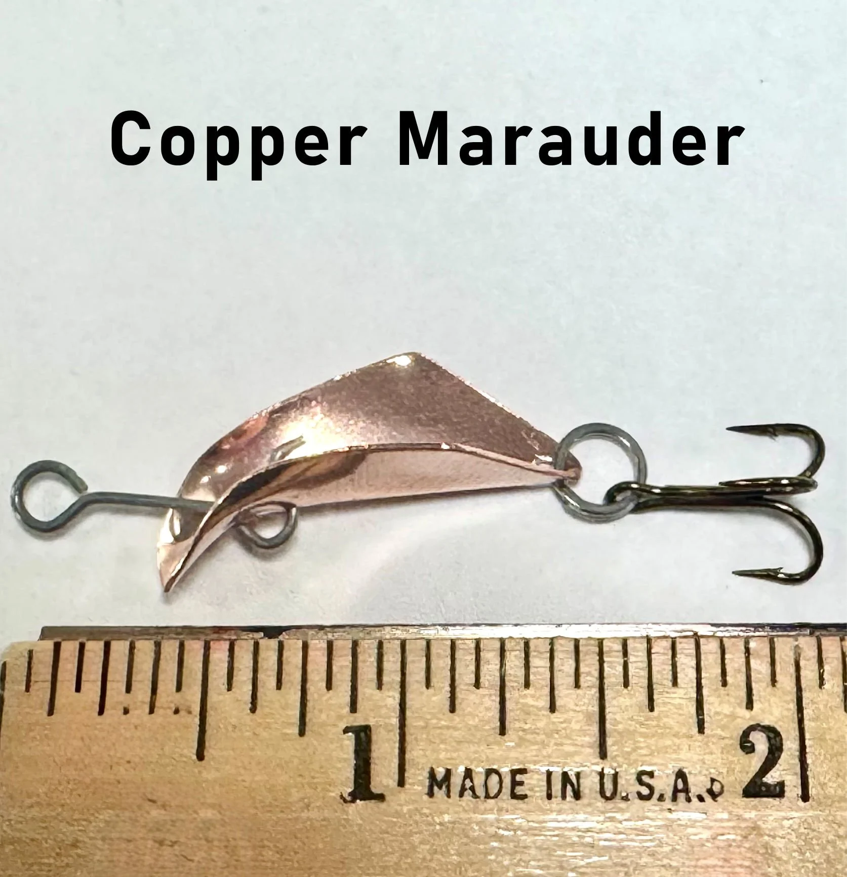 Copper Marauder Metlfly Fishing Lure