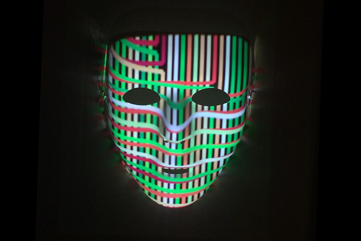 Sort algorithm visualization mask