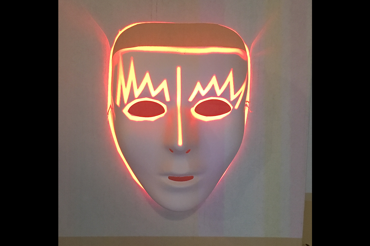 Drawing with projection mapping