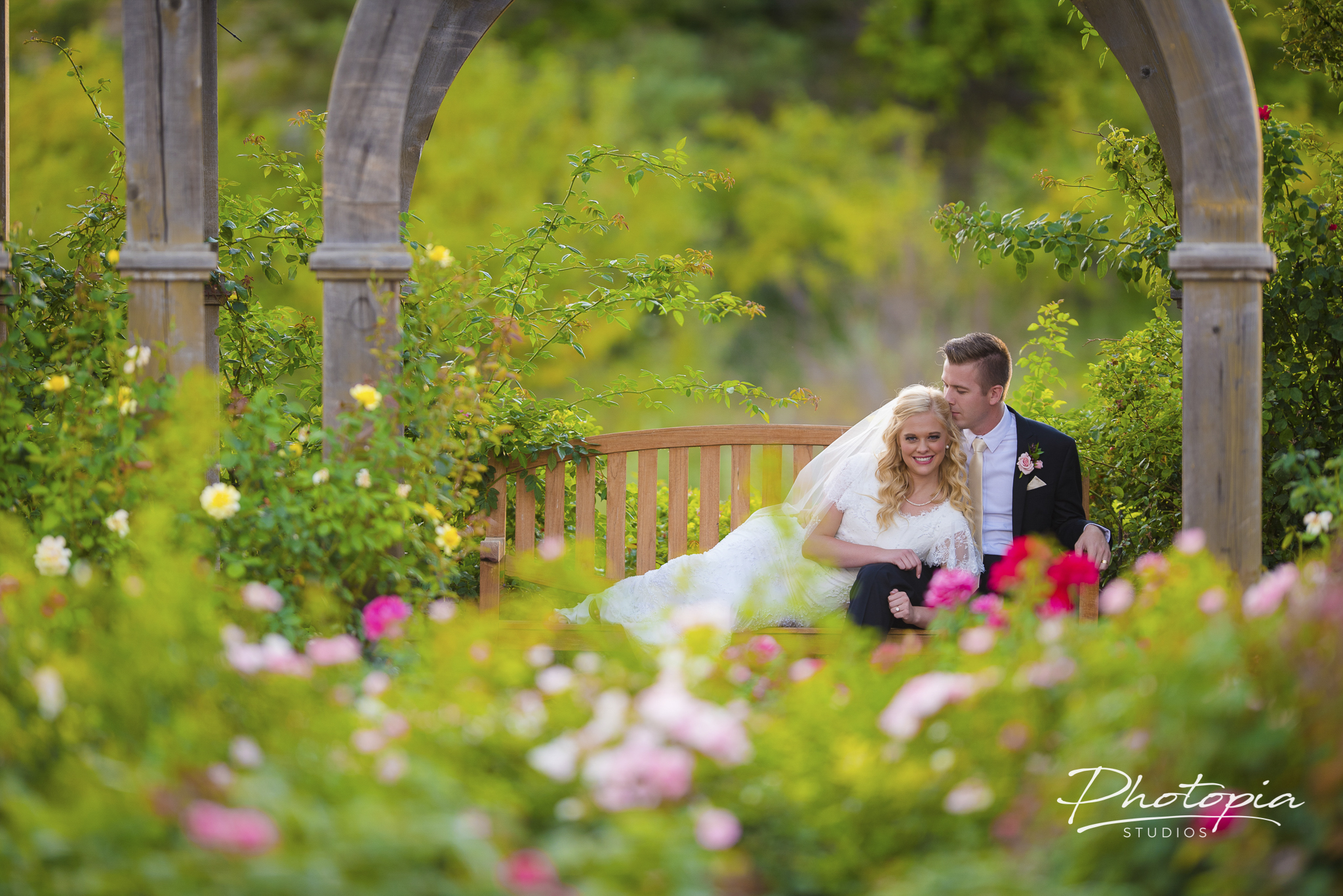 Kelly and Colton | Thanksgiving Point Gardens