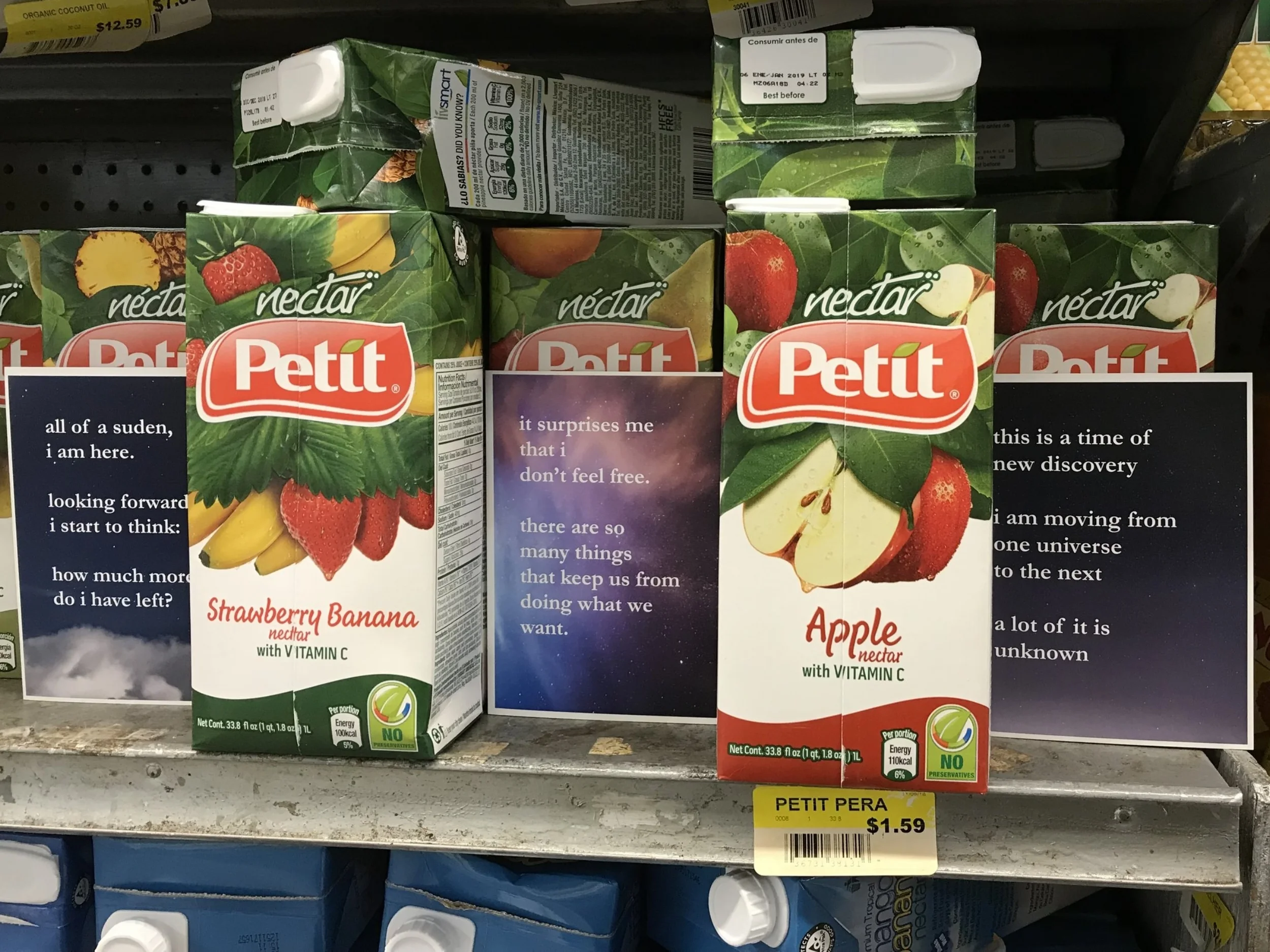 in the grocery store