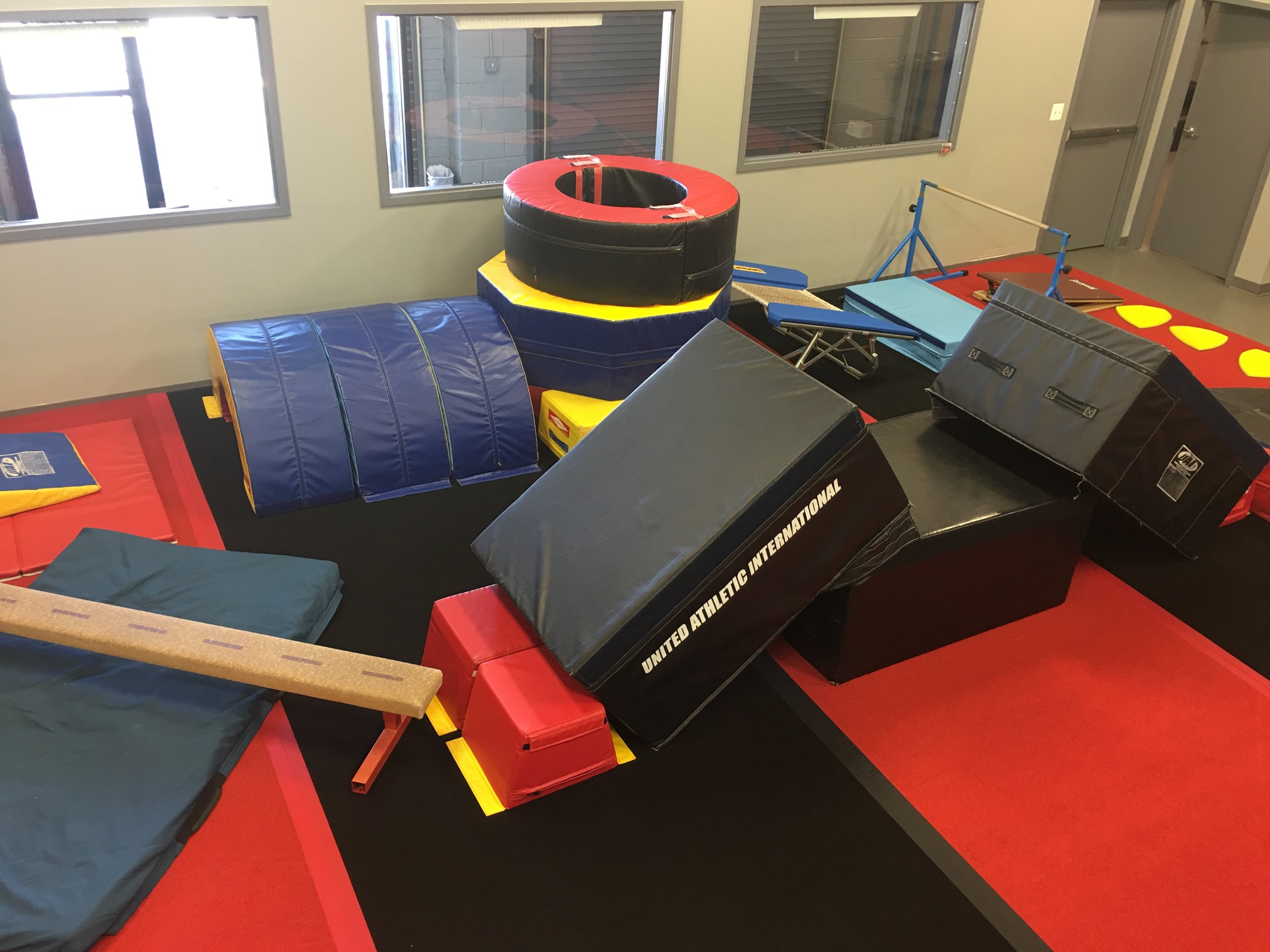 (Lower Gym) Pre-school stability obstacle course