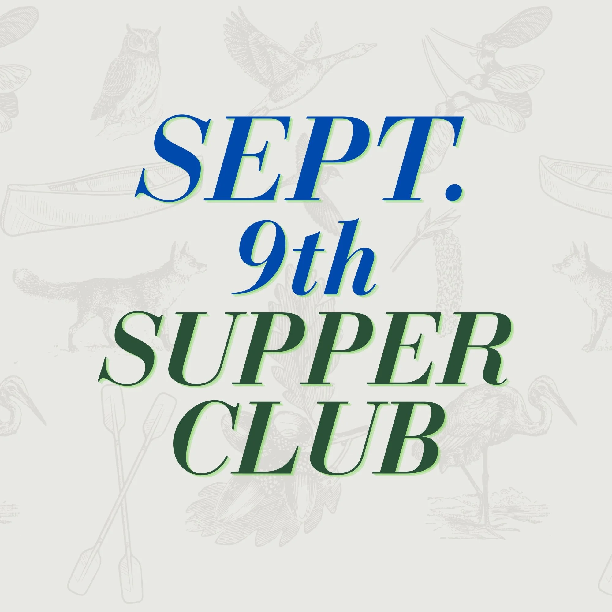 Supper Club on 9-09-26