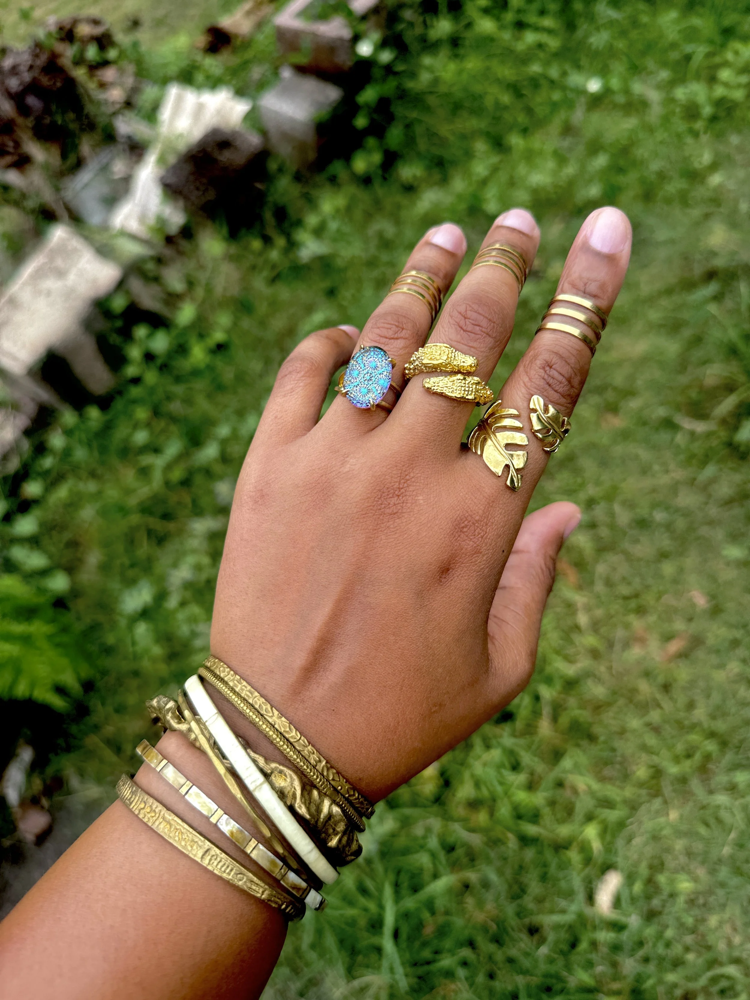 Lilith - Patternmaster Brass Ring Stack.jpg