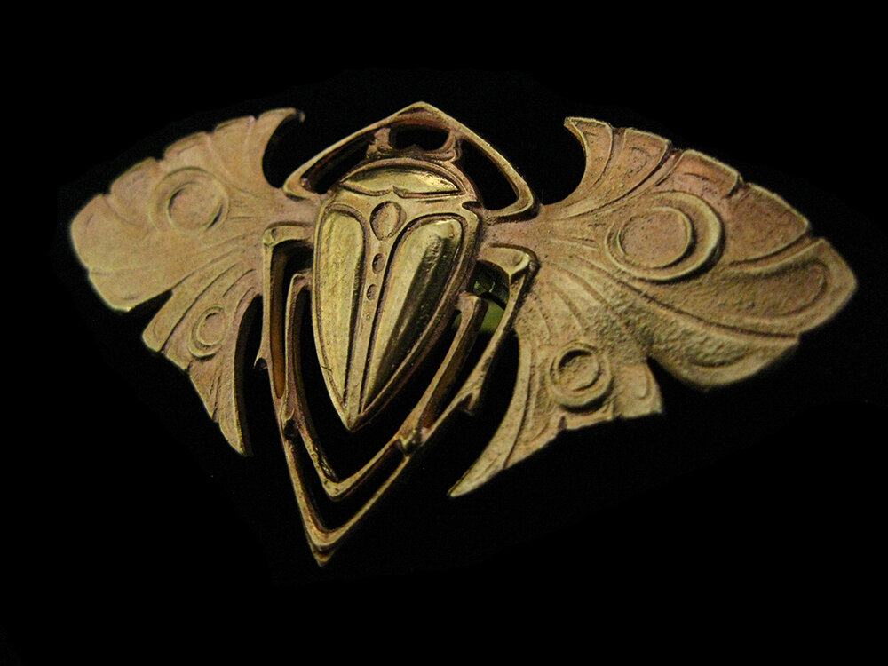 art nouveau scarab ring ta meu bem.jpg