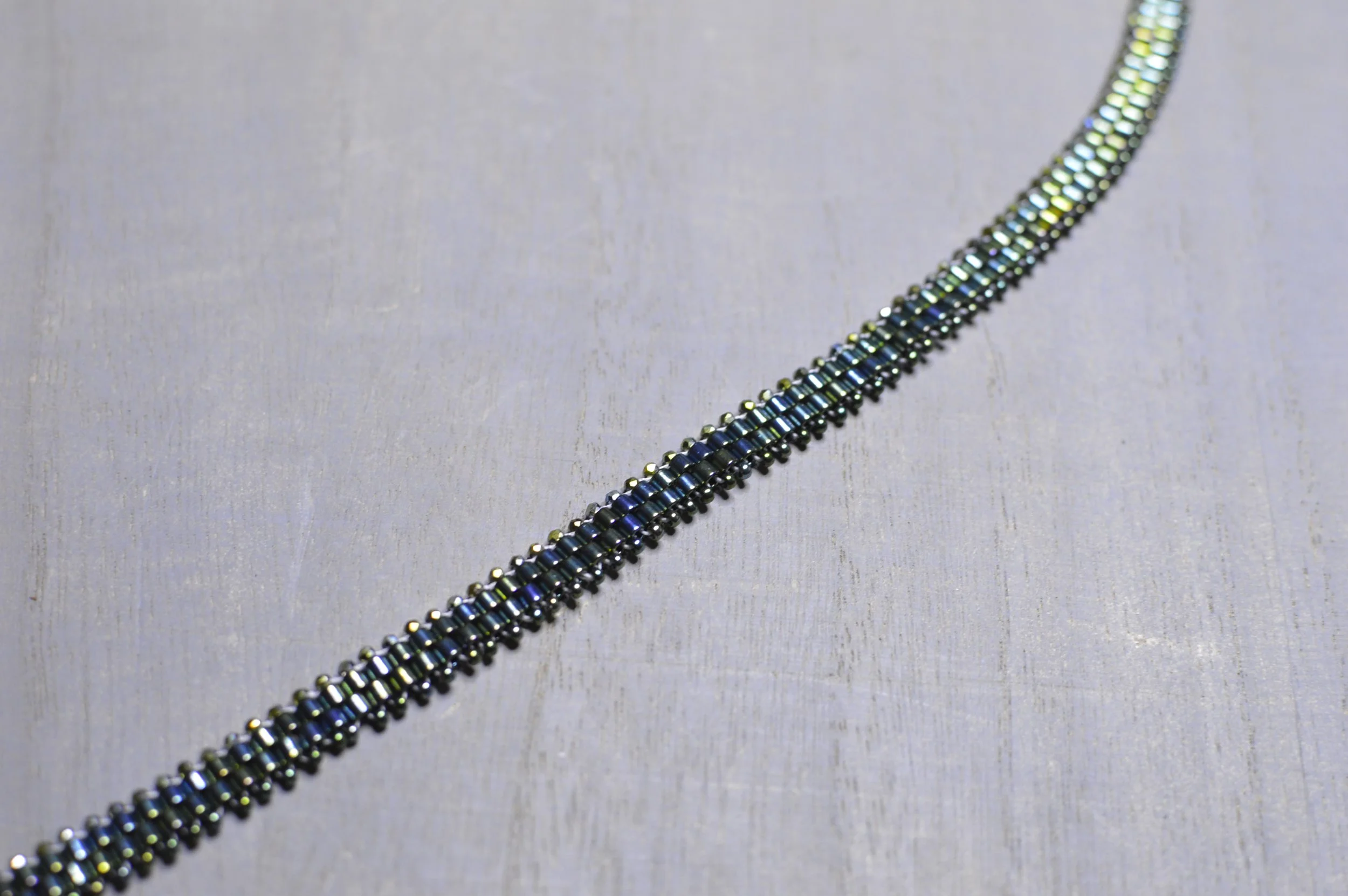 Emerald beaded choker.JPG