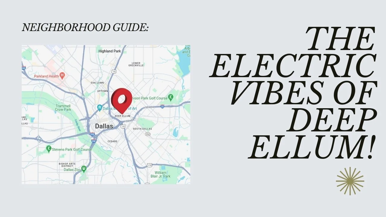 Explore the vibrant neighborhood of Deep Ellum in Dallas! — Real Cool