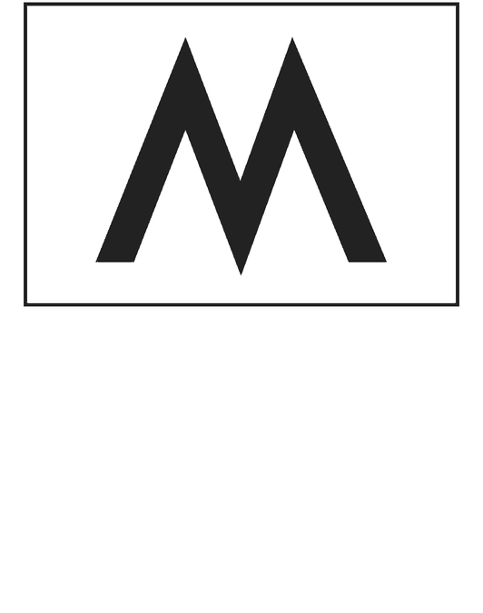 An M flipping down to become a W.