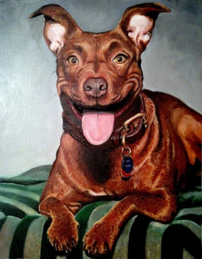 Tully.  Oil on canvas. 