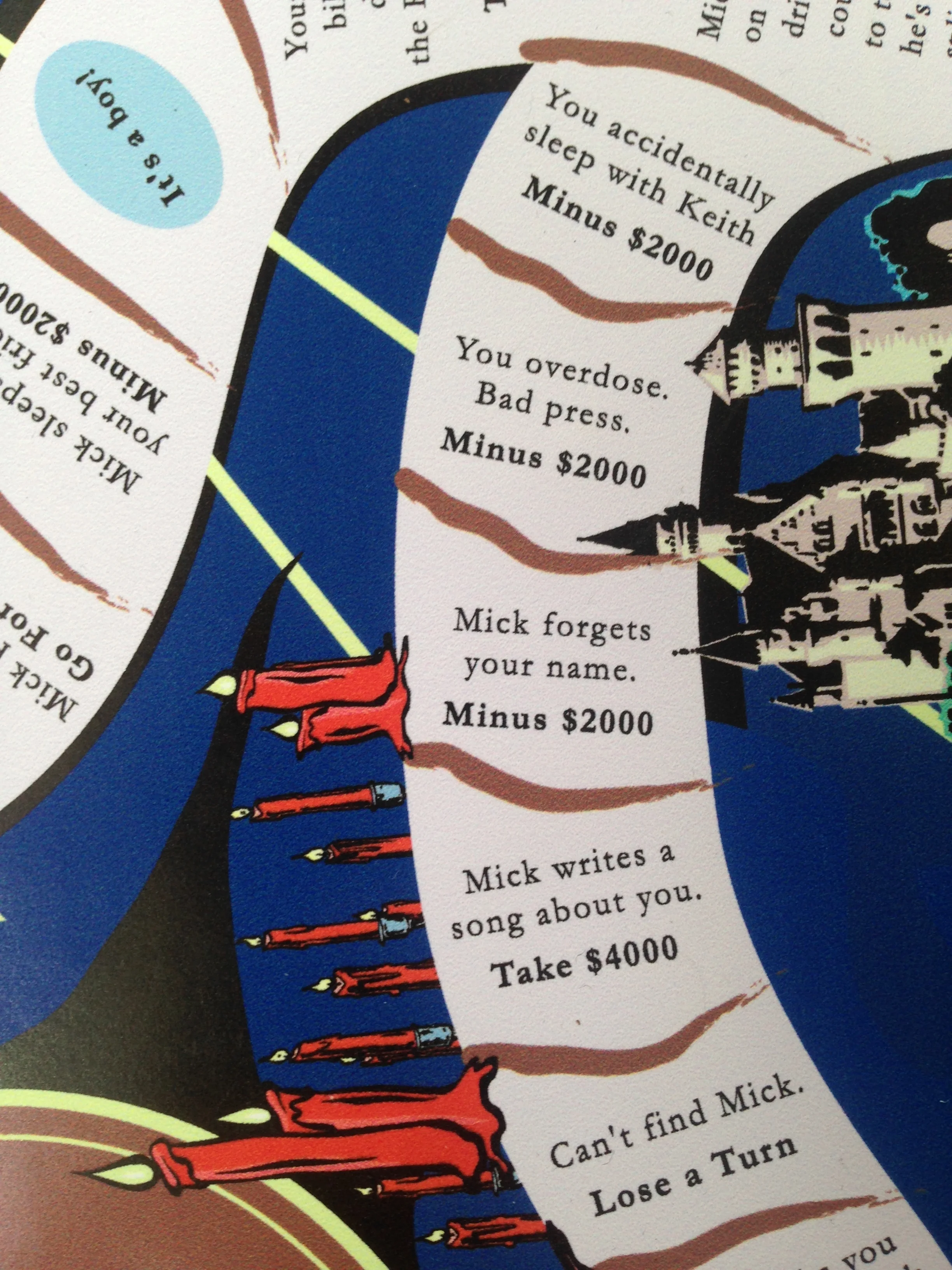 Avoid Keith's castle