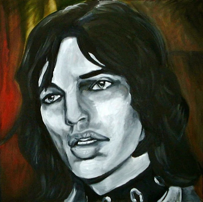 Mick. Oil on canvas.