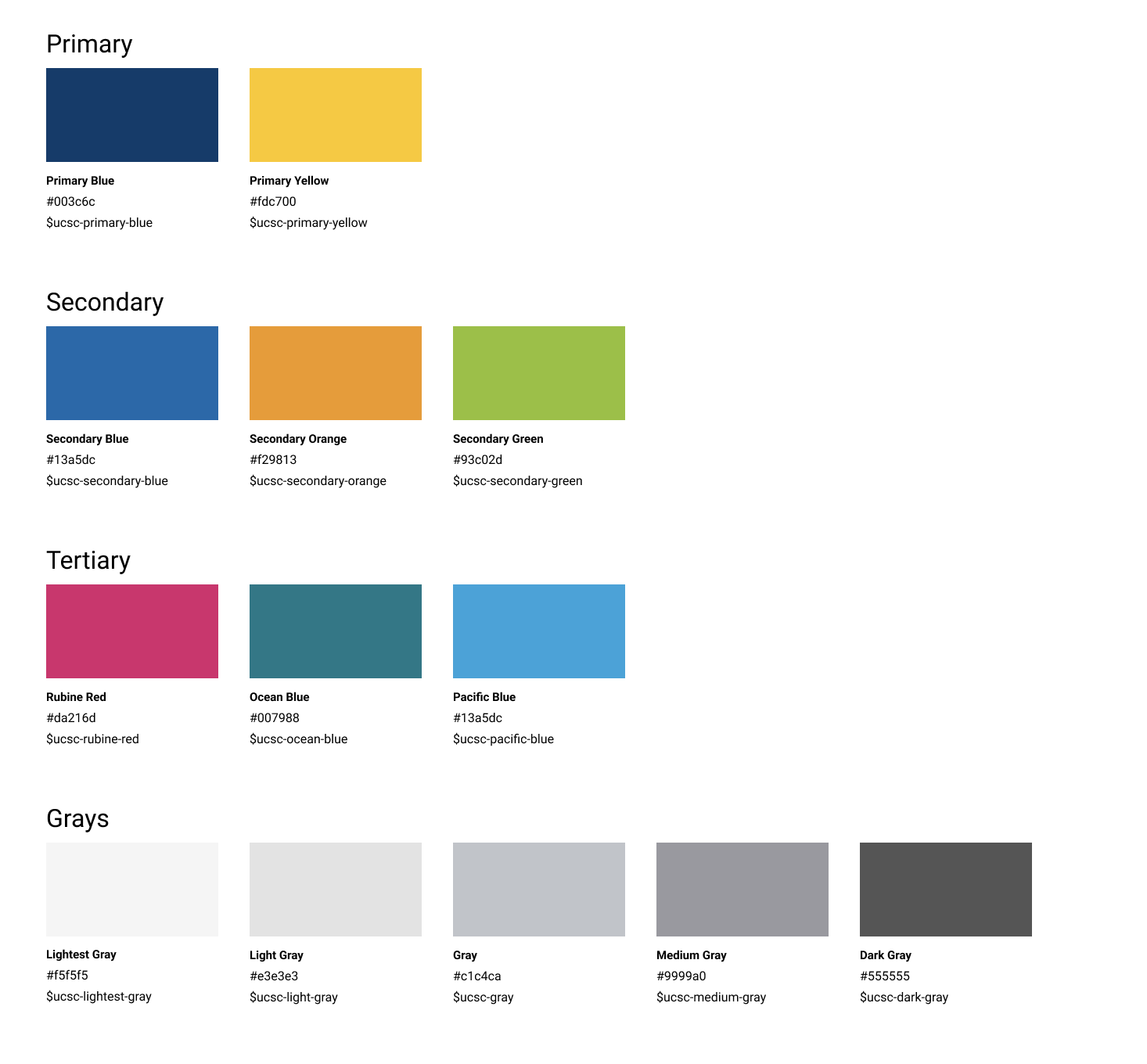 color components