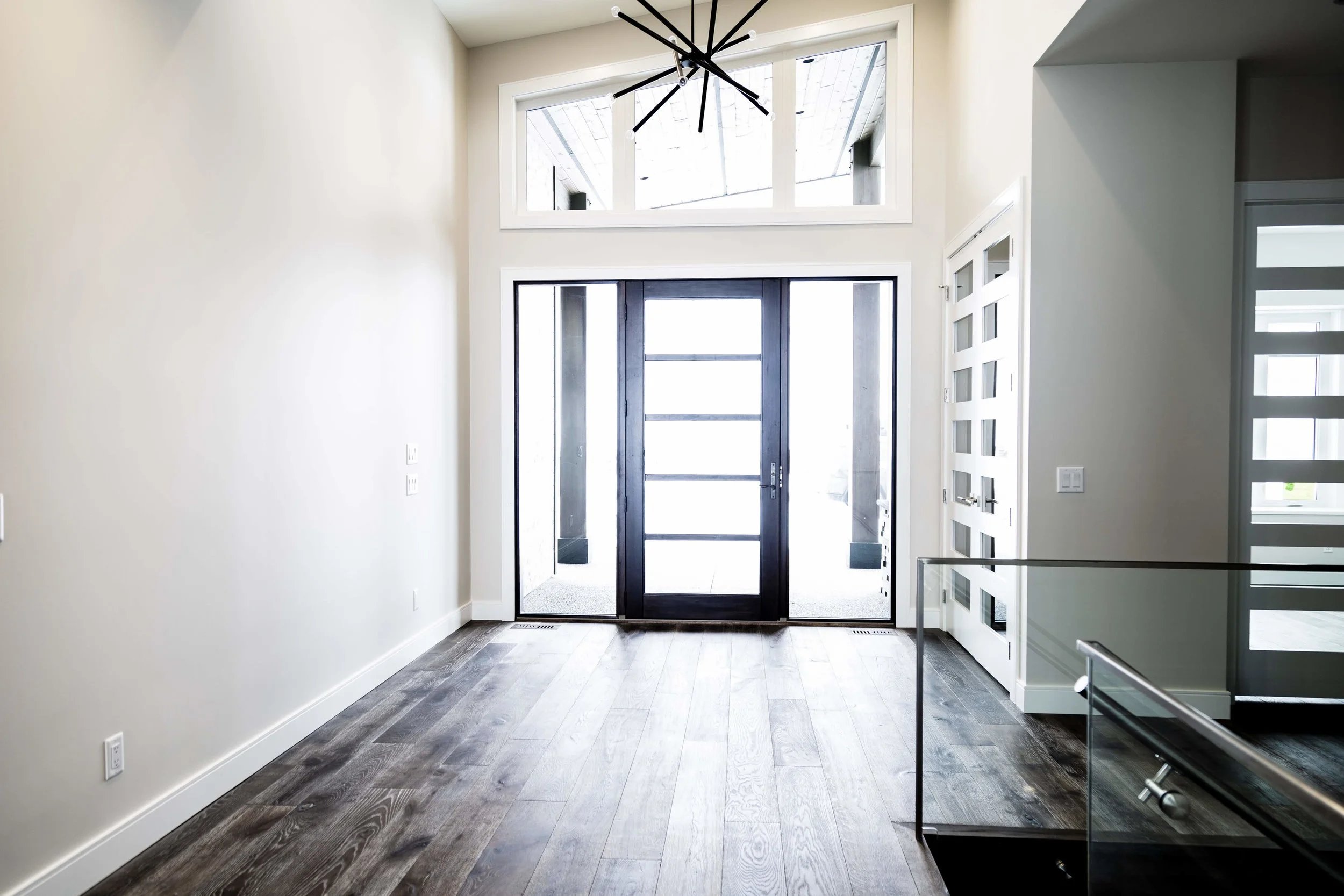 Main Entrance of Spec Home