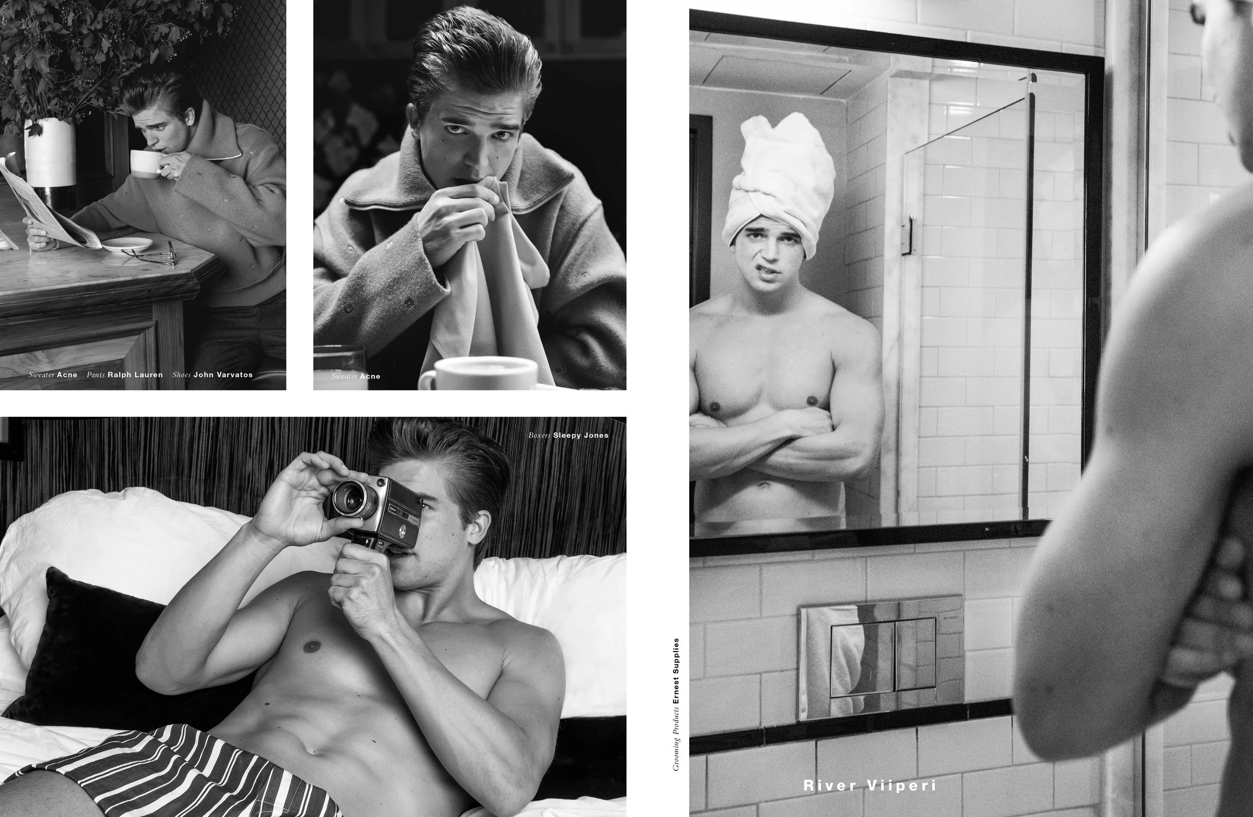  @papermagazine &nbsp; @riverviiperi &nbsp;shot by  @katie_levine_ &nbsp;sets  @taylorhornestudio grooming #isaacdavidson &nbsp;using  @oribe  