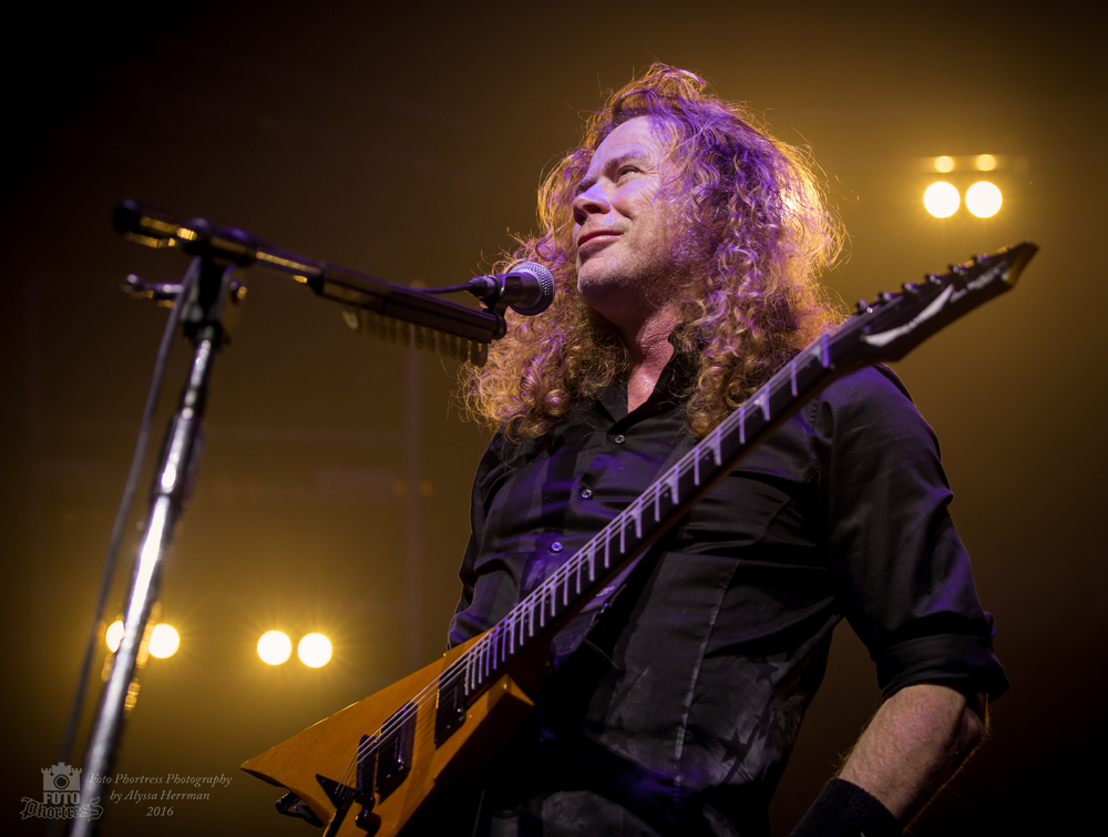 Dave Mustaine //Megadeth // Eugene, OR 