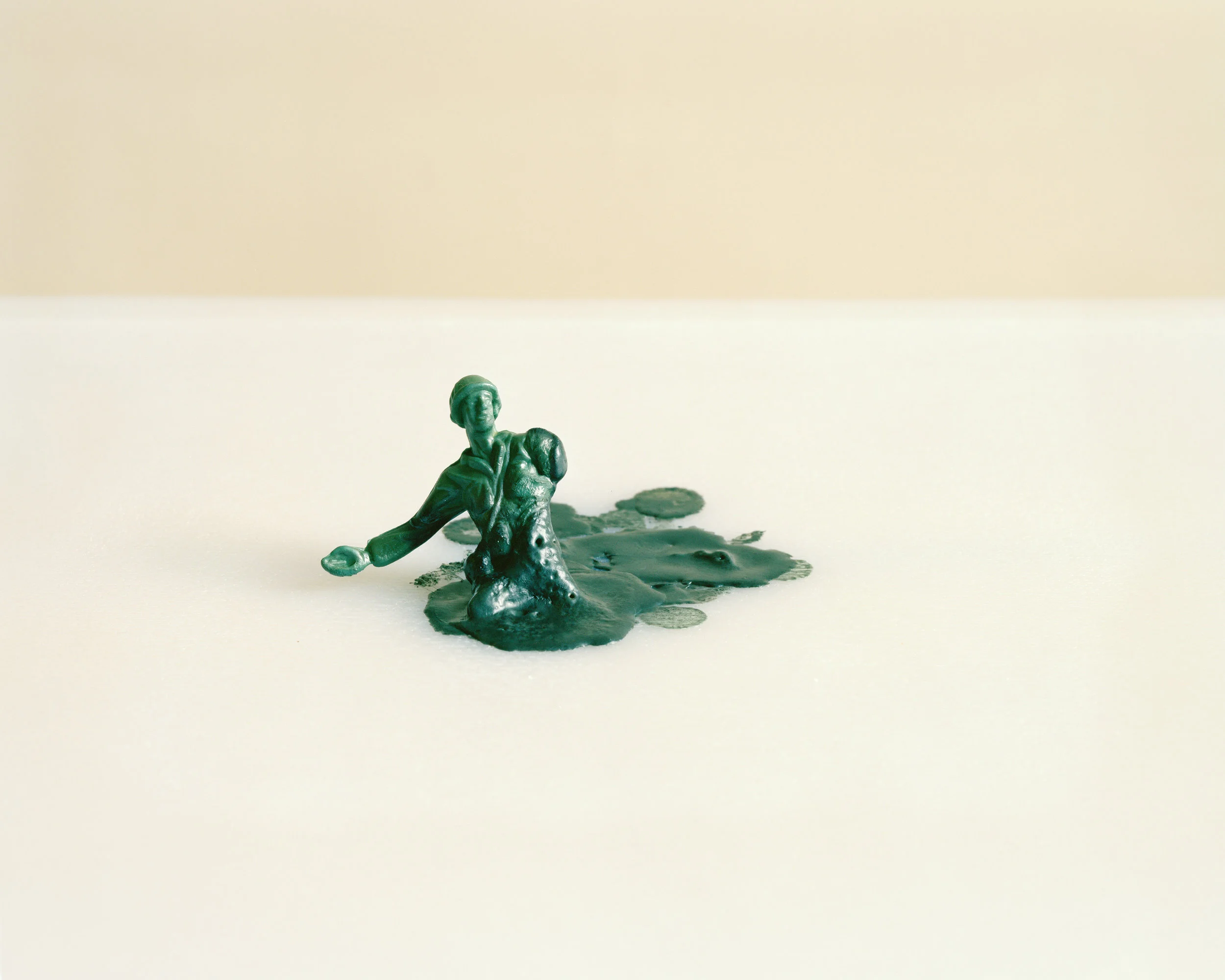 "The Melted Soldier (miniature)" , 2013 Archival pigment print, 16”x20” Courtesy Yoav Friedlander & Carrie Able Gallery