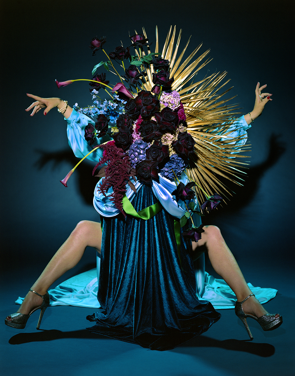 "Immaculate Conception - Ritual Series" , 2018 Cotton Fiber Archival Print, 24”x36” / 40”x60” / 57”x72'‘ Courtesy Amanda Rowan & Carrie Able Gallery