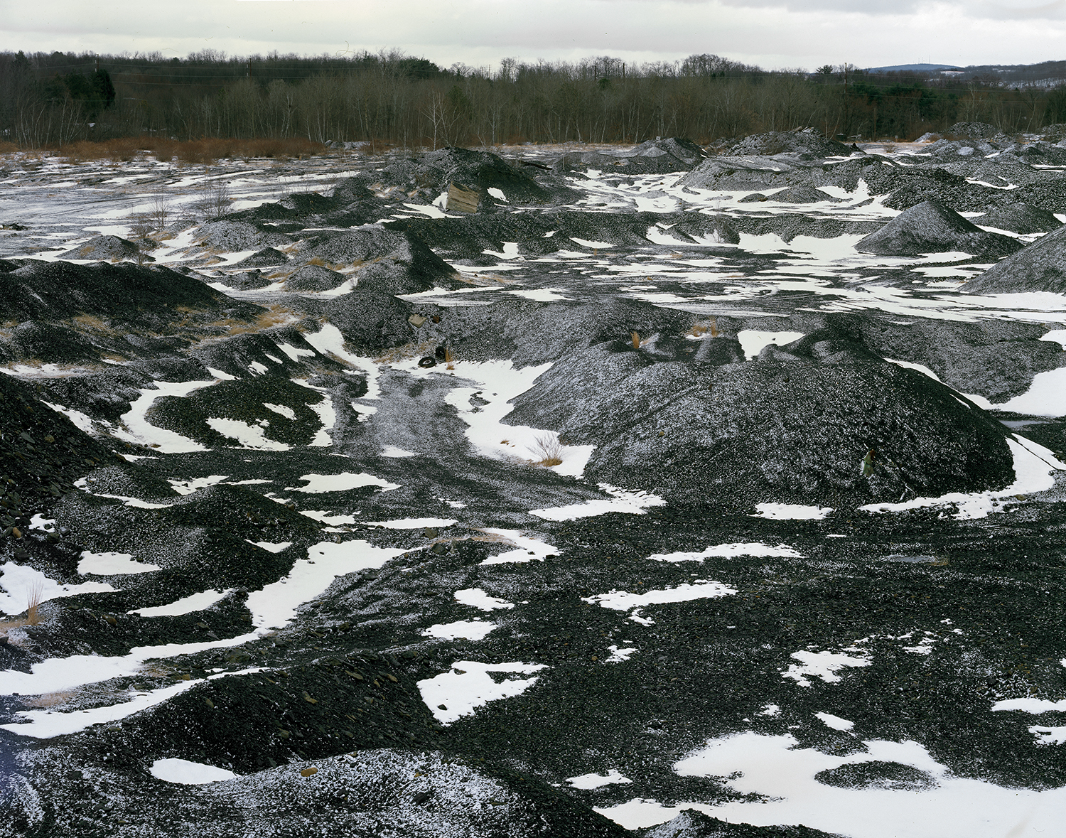 "Coxton Rd, Duryea, PA" , 2018 Archival pigment print, 20”x16” Courtesy Yoav Friedlander & Carrie Able Gallery