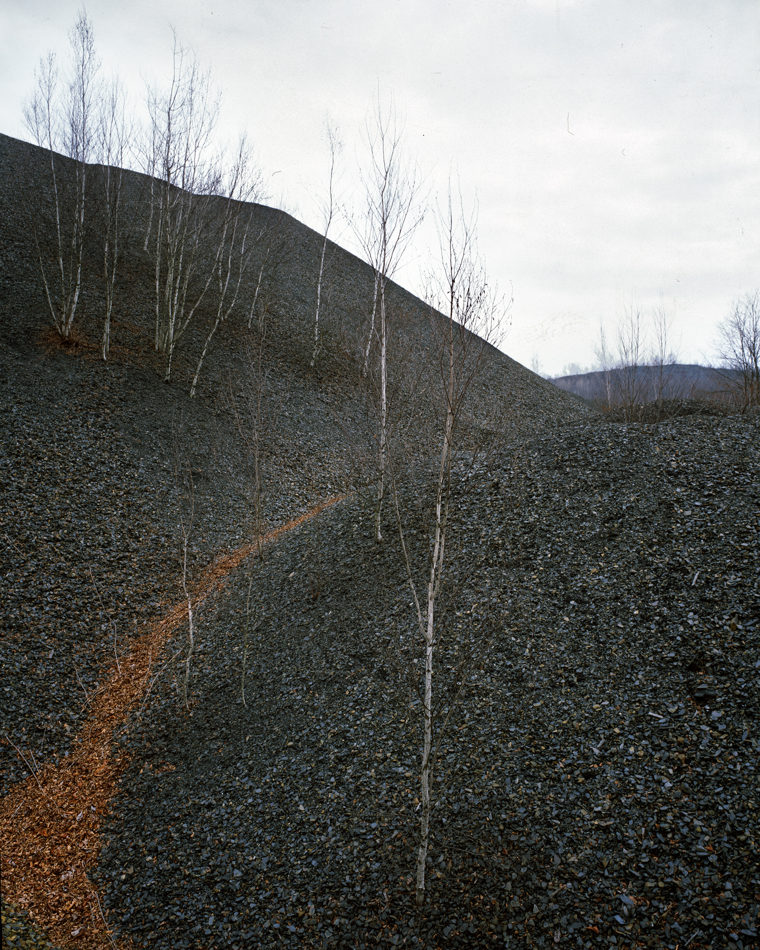 "PA-54, Girardville, PA" , 2017 Archival pigment print, 20”x16” Courtesy Yoav Friedlander & Carrie Able Gallery