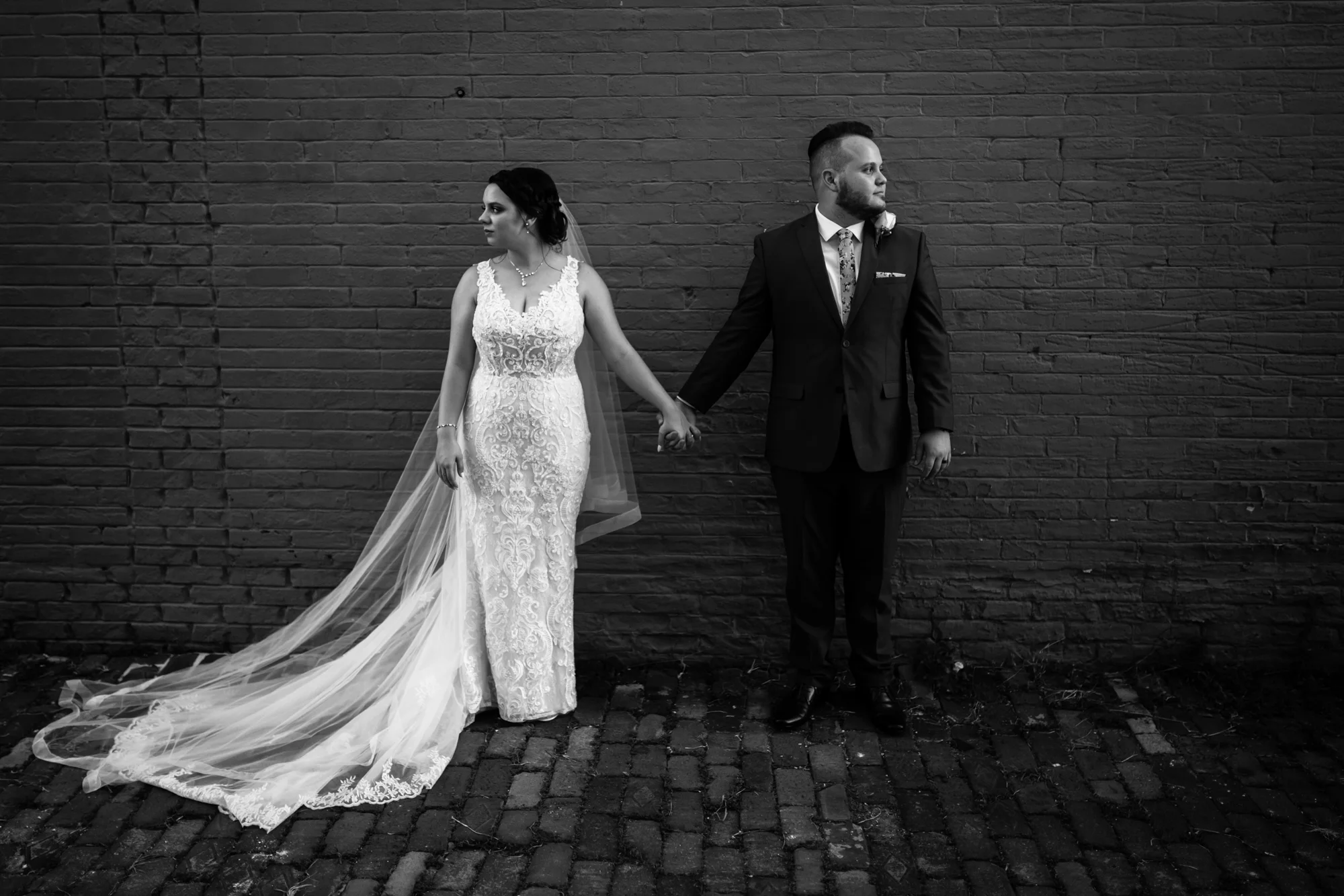 Black & White wedding