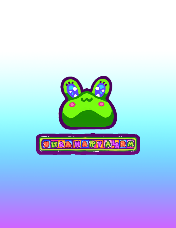 PRINT: ULTRA HAPPY FROG