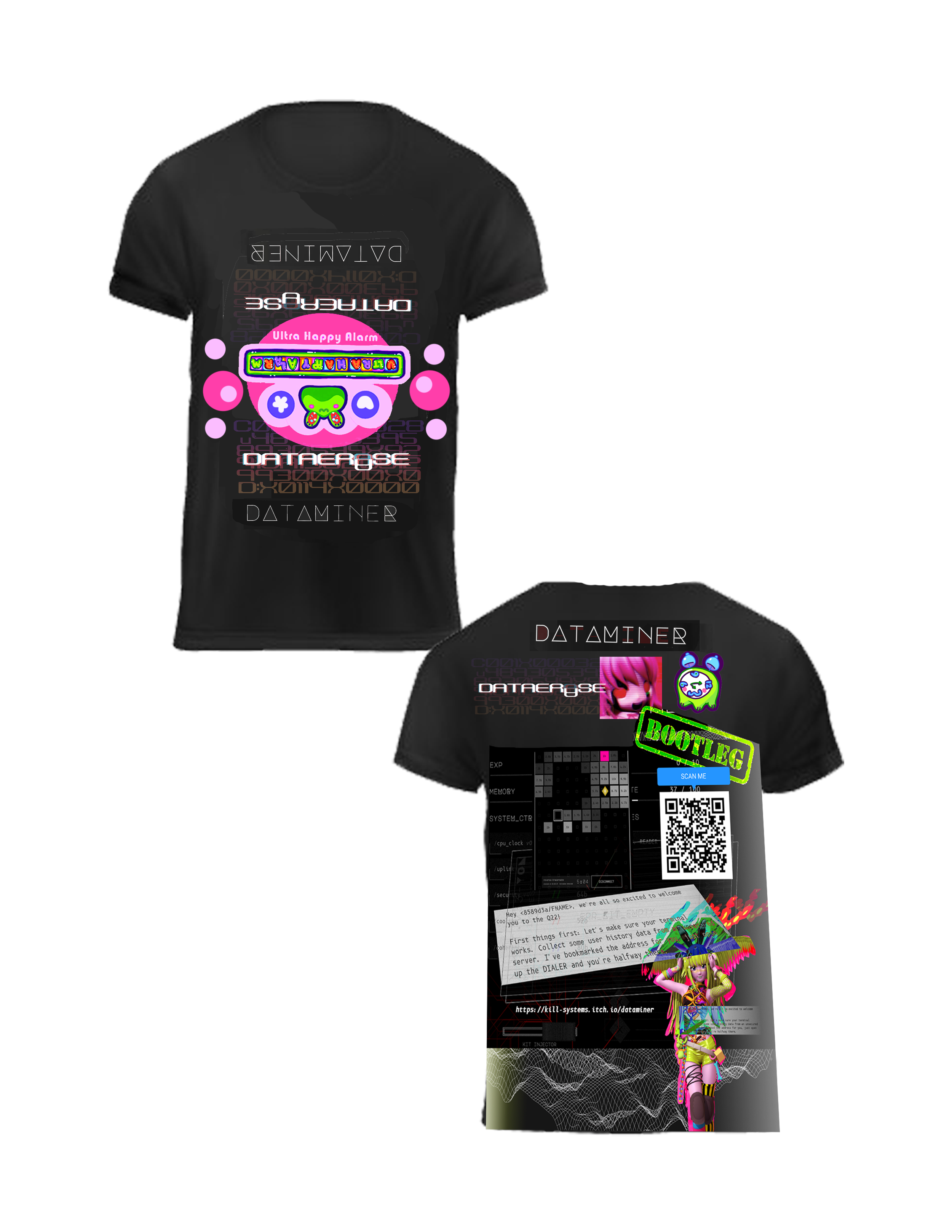 T-Shirt Made2Order DM x UHA x DE