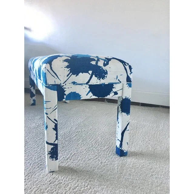 1970s-mid-century-modern-parsons-blue-spatter-upholstered-bench-5863.jpeg