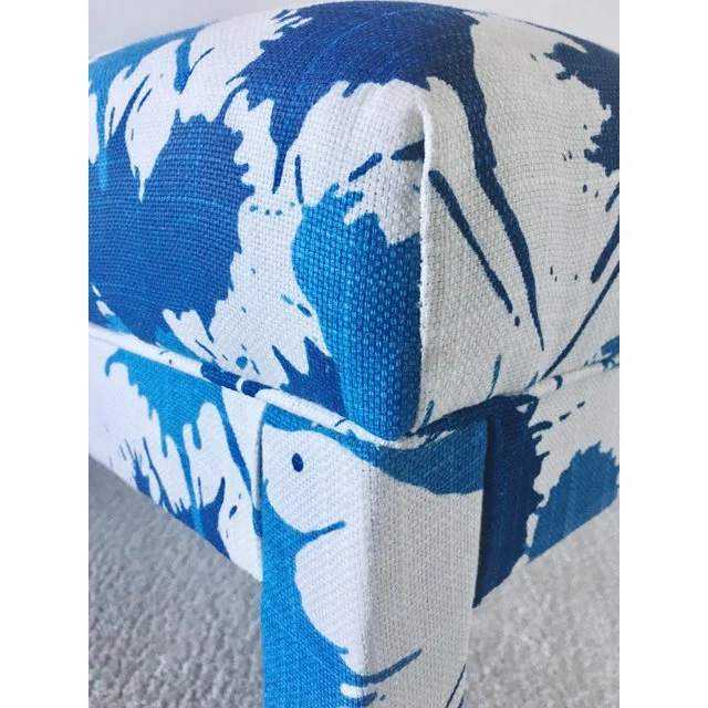 1970s-mid-century-modern-parsons-blue-spatter-upholstered-bench-0581.jpeg