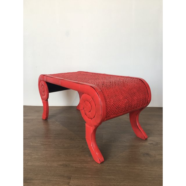 1980s-boho-chic-red-rattan-scroll-bench-7330.jpeg