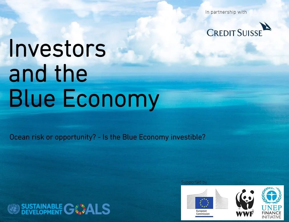 Investors and the Blue Economy (RI, Credit Suisse)