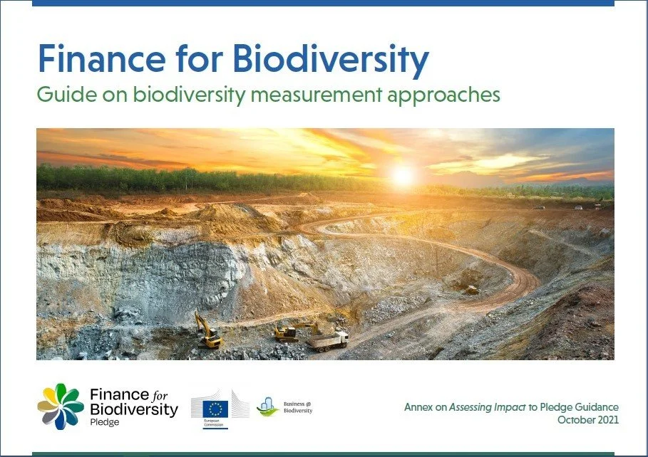 Guide for Financial Institutions on Biodiversity Measurement
