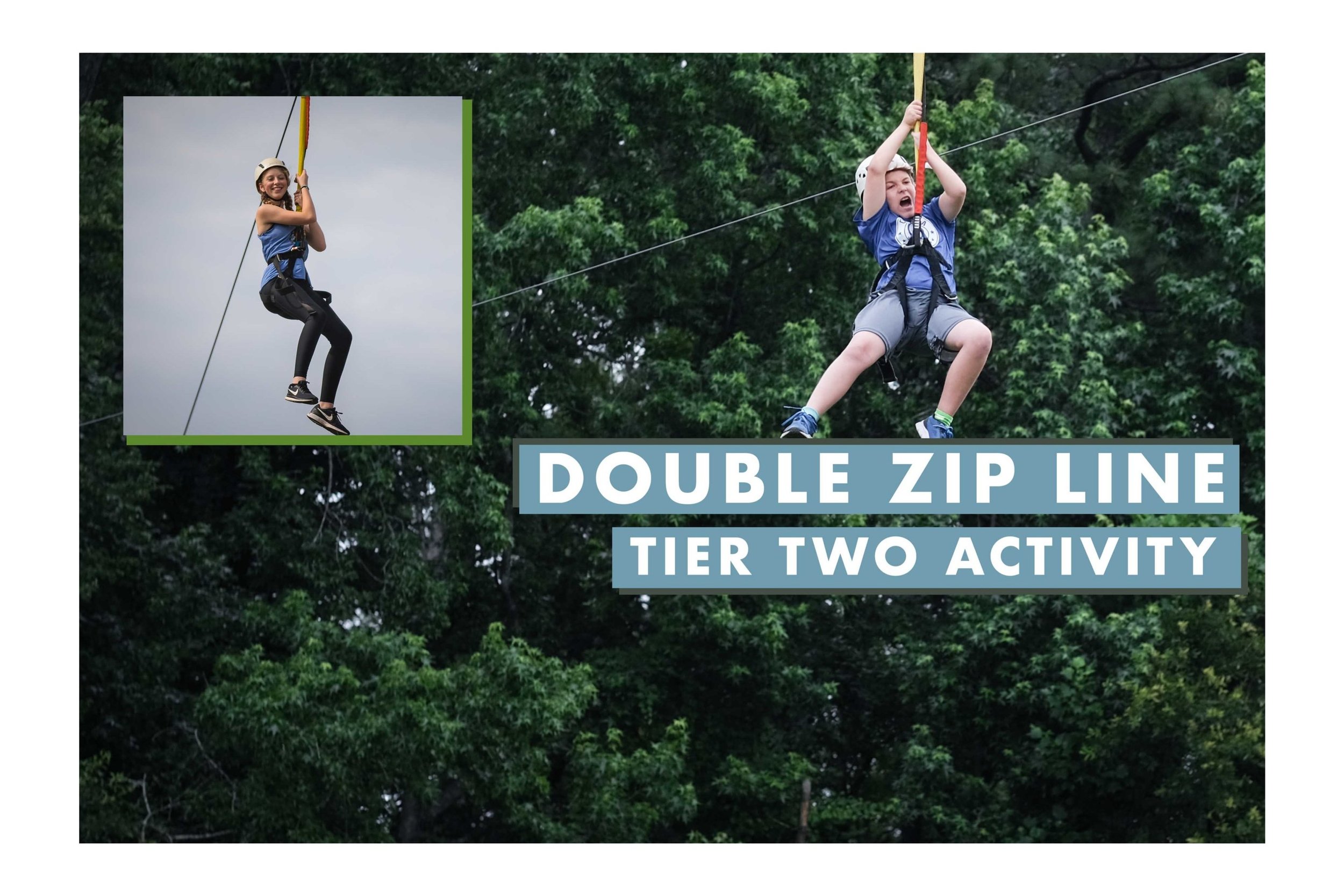 Double Zip Line