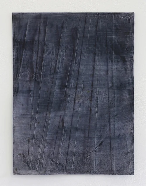 Untitled, 2015. Acrylic on cotton vellum 18" x 24"