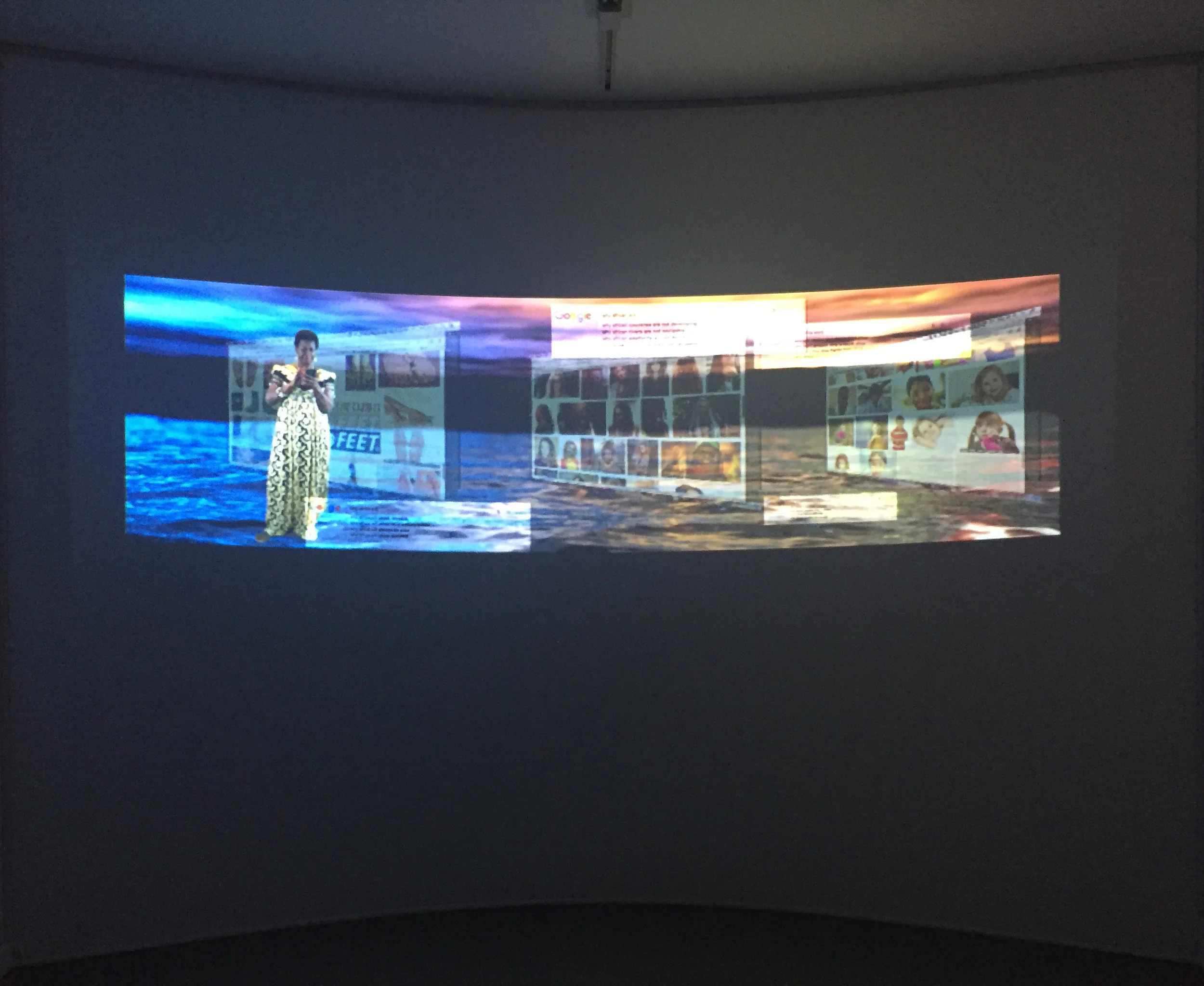 Tabita Rezaire Still, Deep Down Tidal , 2017. Digital Video, 18m44s.