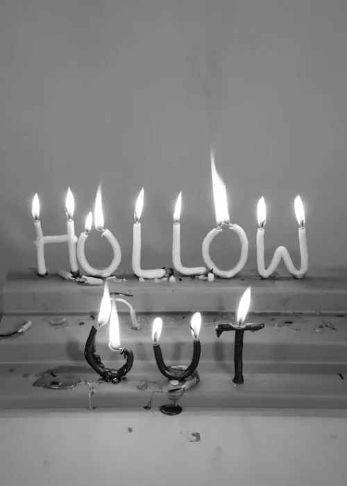 Hollow Gut , 2018. Candle Poems. Limited Edition Digital print.
