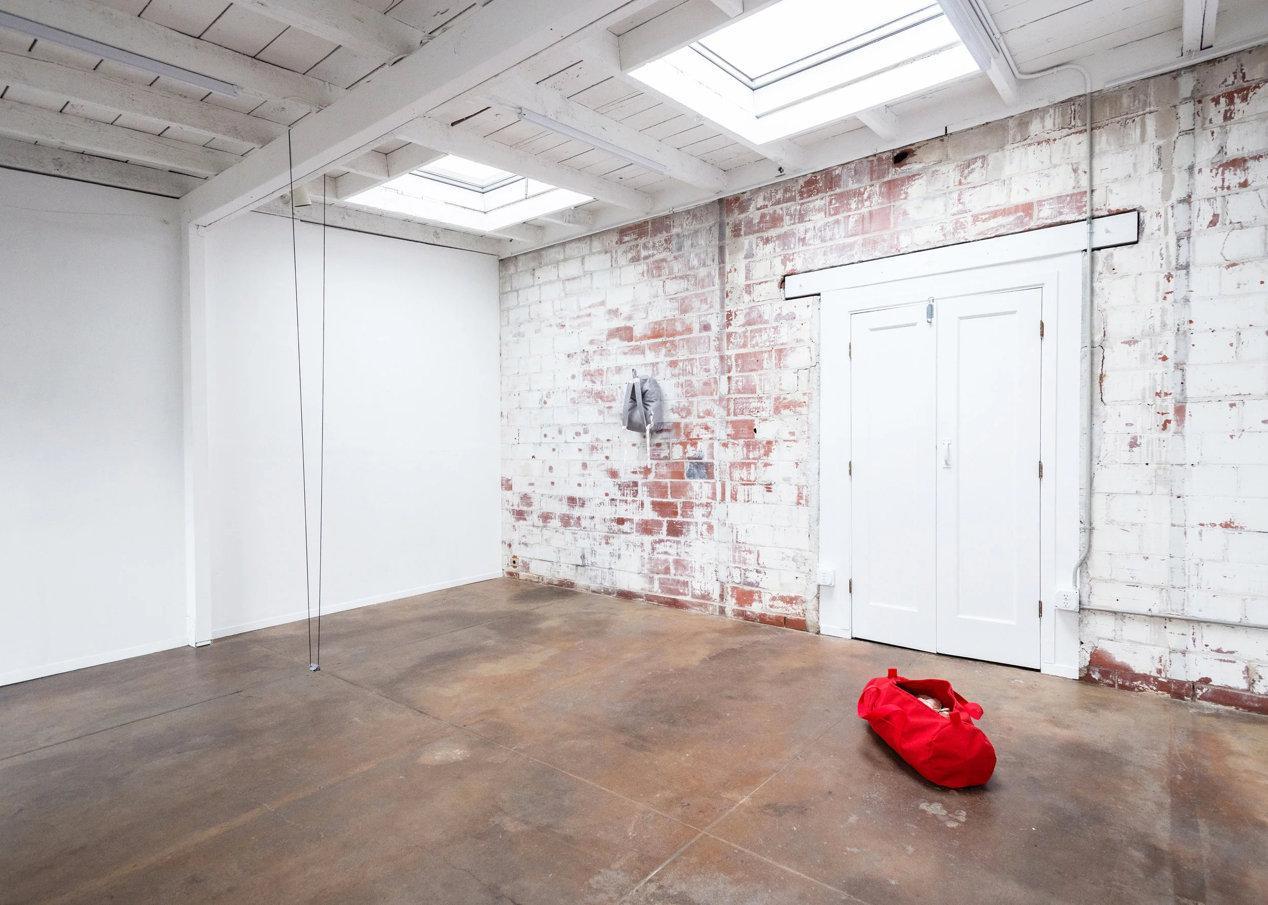 Lauren McKeon, let go or be dragged , exhibition view,