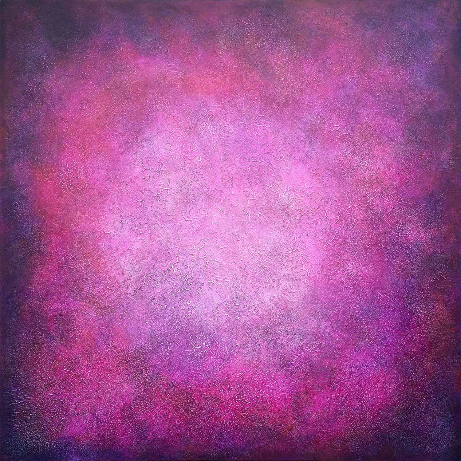 “Return to the Infinite #8” acrylic on wood panel 70.875" x 70.875" (180cm x 180cm)