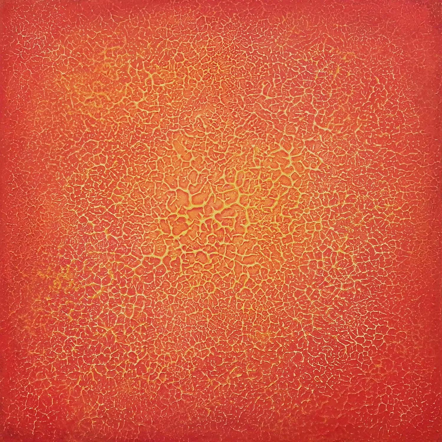 “Chromosphere” acrylic on wood panel 20.875" x 20.875" (53cm x 53cm)